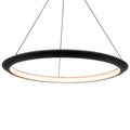 Modern Forms The Ring The Ring 48'' Led Pendant Light 3000k In Black