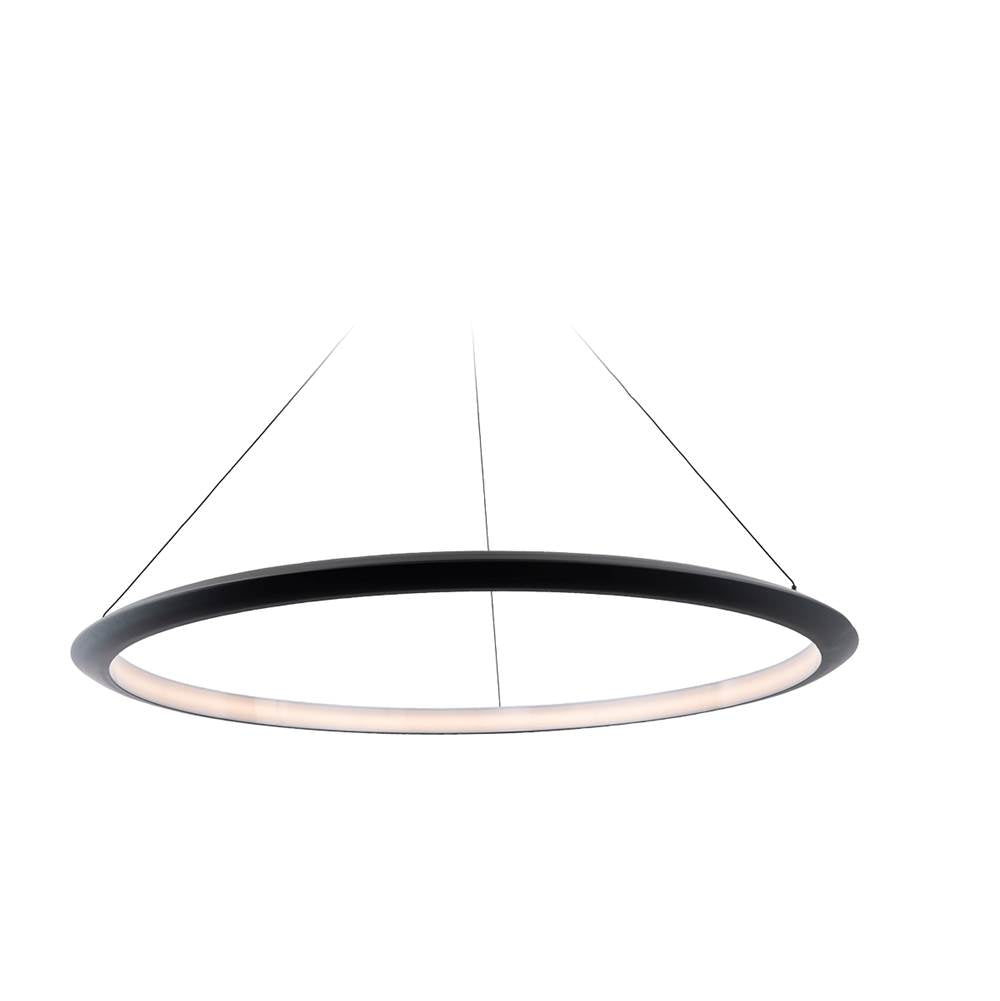 Modern Forms The Ring The Ring 48'' Led Pendant Light 3500k In Black