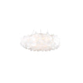 Modern Forms Fluffy 33'' Led Chandelier Light 3000k In Brushed Nickel