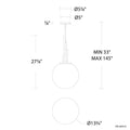 Modern Forms Sybil Pendant Light