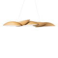 Modern Forms Sydney 56'' Led Chandelier Light 3000k In Aged Brass