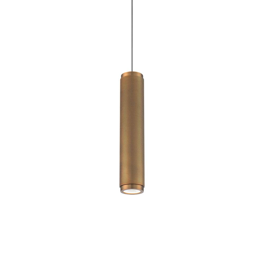 Modern Forms Burning Man Burning Man 14'' Led Chandelier Light 3000k In Aged Brass