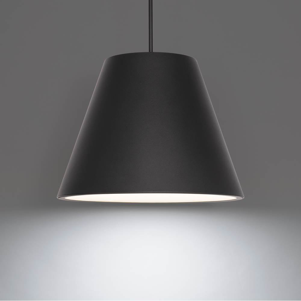 Modern Forms Myla 20'' Led Outdoor Pendant Light 4000k In Black