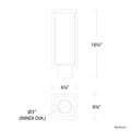 Modern Forms Ledge Outdoor Post Light