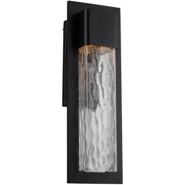 Modern Forms Mist 20'' Led Outdoor Wall Sconce Light 3000k In Black