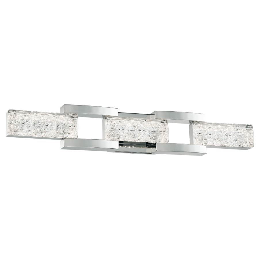 Modern Forms Sofia 30'' Led Bath And Vanity Light 3500k In Polished Nickel