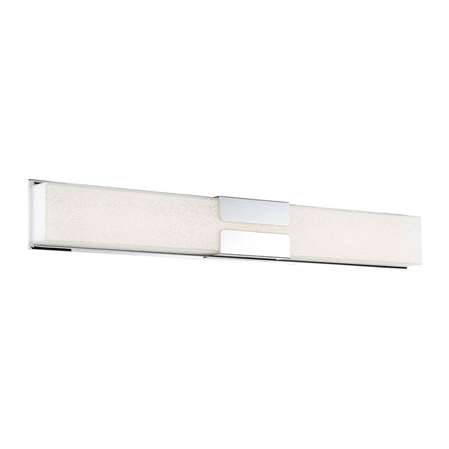 Modern Forms WS-25837-CH Chrome Vodka 37'' Led Bath And Vanity Light 3500k In Chrome Image 1