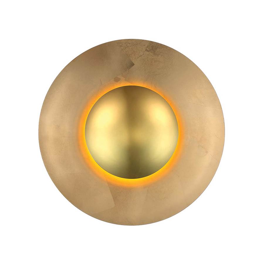 Modern Forms Blaze 18'' Led Wall Sconce Light 3000k In Gold Leaf