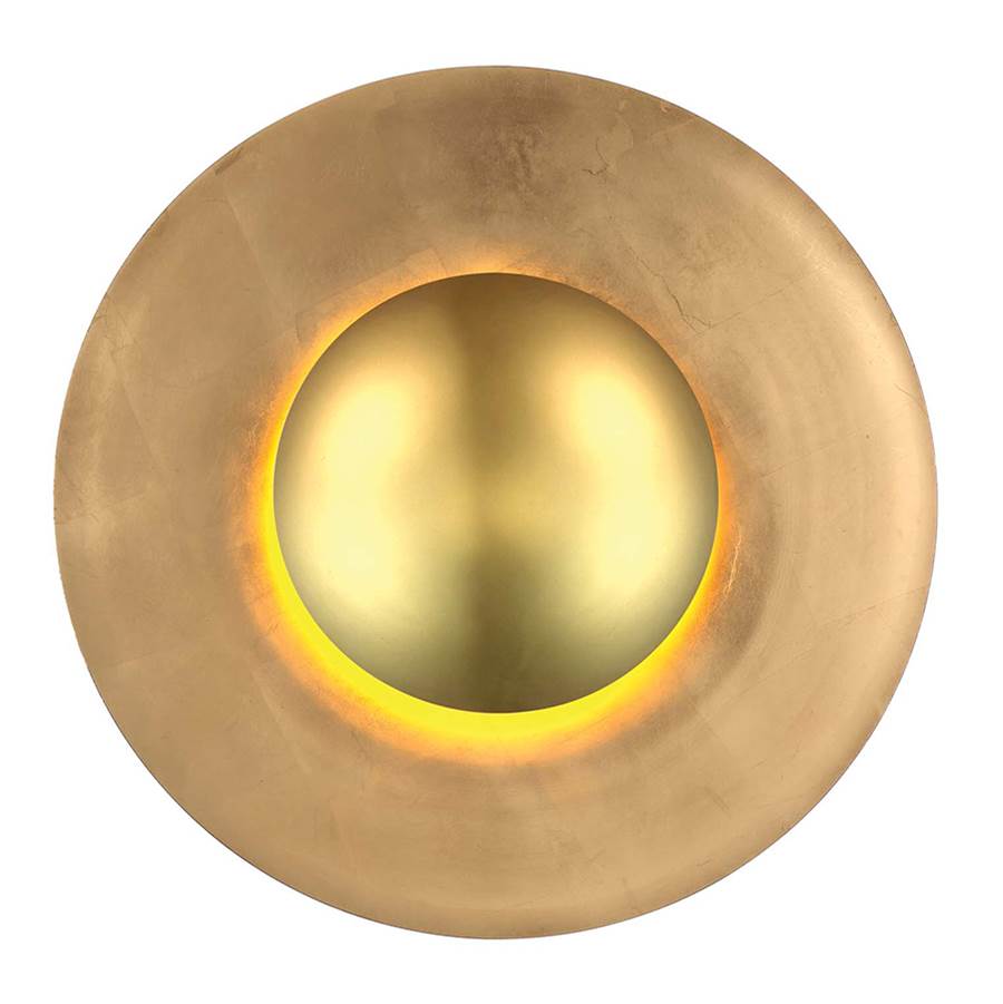 Modern Forms Blaze 24'' Led Wall Sconce Light 3000k In Gold Leaf