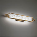 Modern Forms Emblem 28'' Led Vanity Light 3000k In Aged Brass