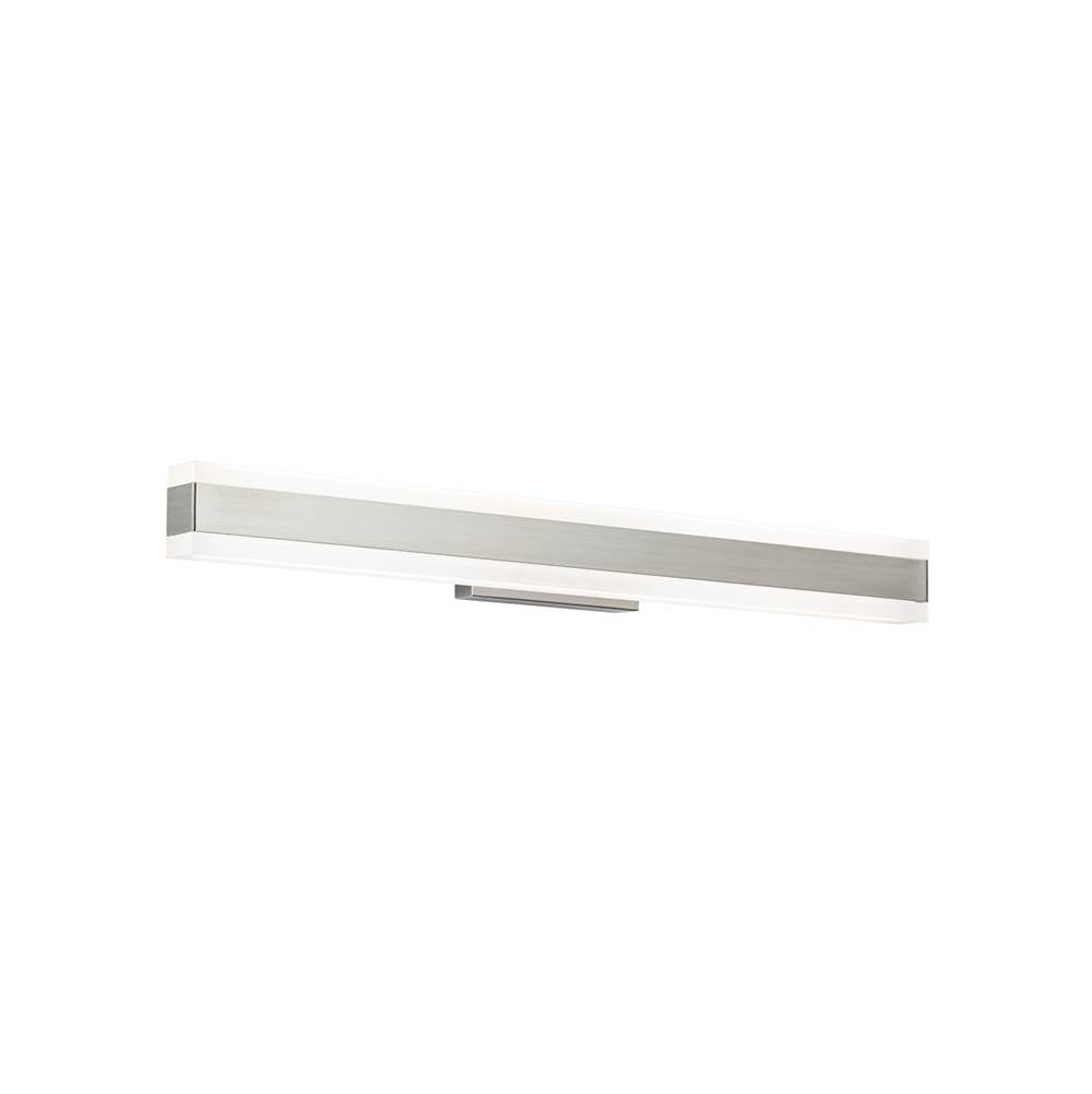 Modern Forms Cinch 25'' Led Bath And Vanity Light 2700k In Brushed Nickel