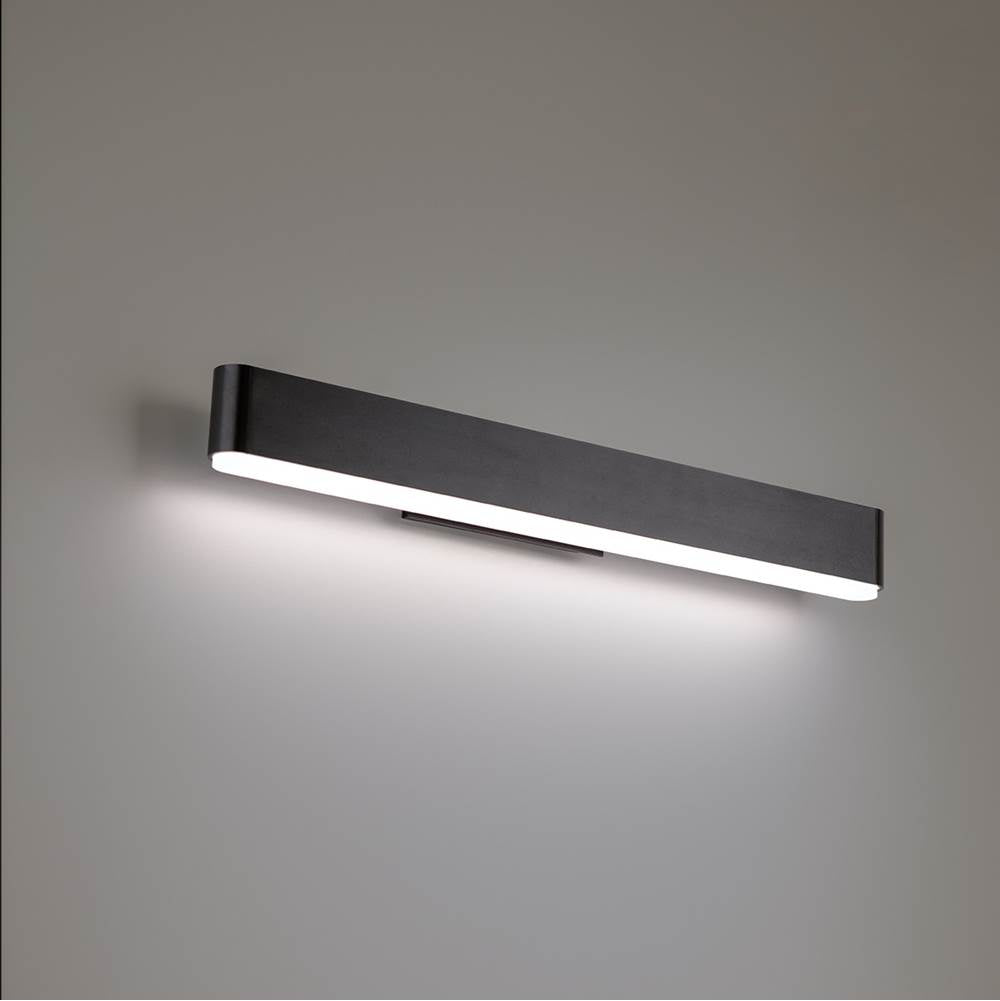 Modern Forms To 60 1 To 60 24'' Led Bath And Vanity Light 3500k In Black