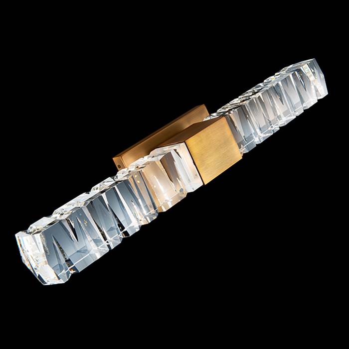 Modern Forms Juliet 27'' Led Wall And Bath Vanity Light 3500k In Aged Brass