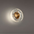 Modern Forms Cymbal 10'' Led Indoor Sconce Light 3000k In Aged Brass