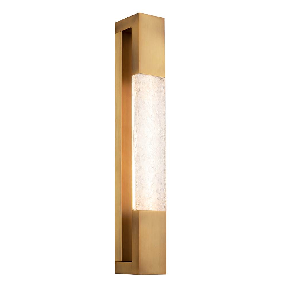 Modern Forms Ember 23'' Led Wall And Bath Light 3000k In Aged Brass