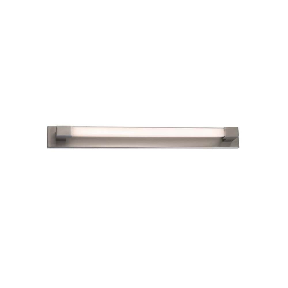 Modern Forms Barre 27'' Led Wall And Bath Vanity Light 2700k In Brushed Nickel