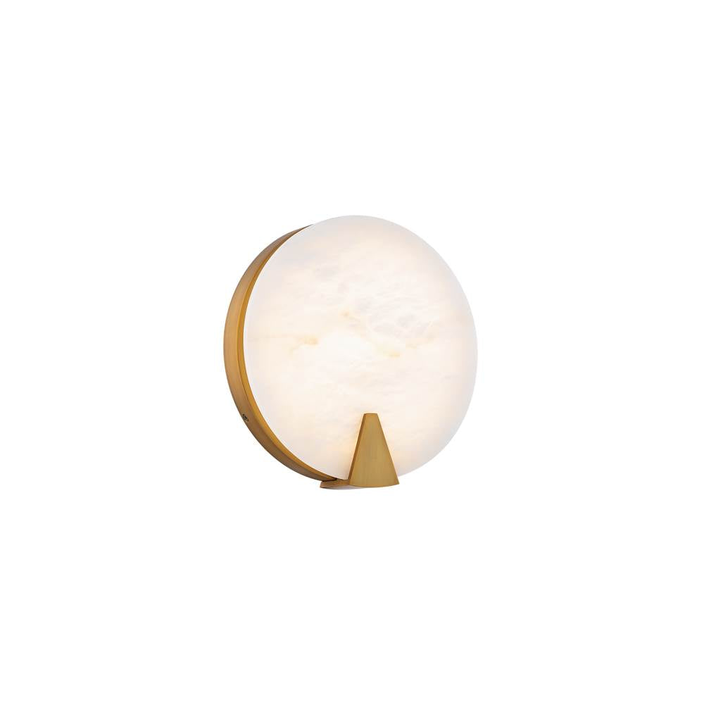 Modern Forms Ophelia 10'' Led Wall Sconce Light 3000k In Aged Brass