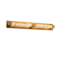 Modern Forms Terra 34'' Led Indoor Bath Sconce 2 Light 3000k In Aged Brass
