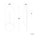 Modern Forms Clog Outdoor Wall Sconce Light