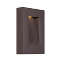 Modern Forms Urban 10'' Led Outdoor Wall Sconce Light 3000k In Bronze