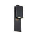 Modern Forms Double Down Double Down 18'' Led Outdoor Wall Sconce Light 3000k In Black