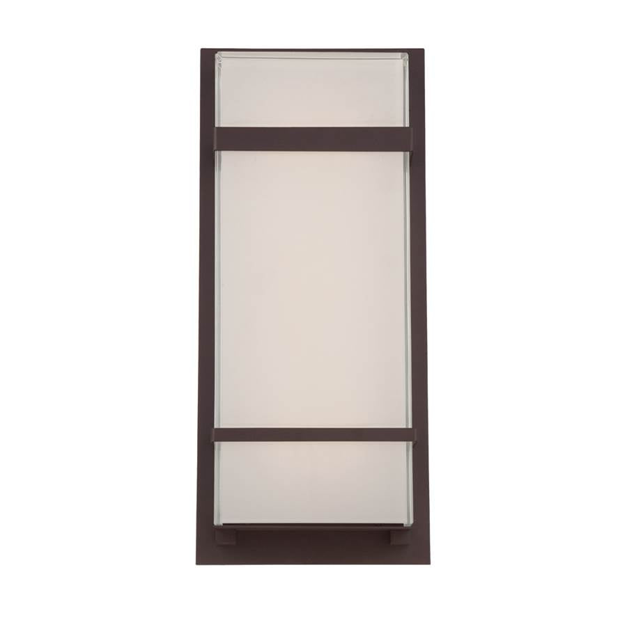 Modern Forms Phantom 16'' Led Outdoor Wall Sconce Light 3000k In Bronze