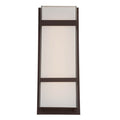 Modern Forms Phantom 21'' Led Outdoor Wall Sconce Light 3000k In Bronze