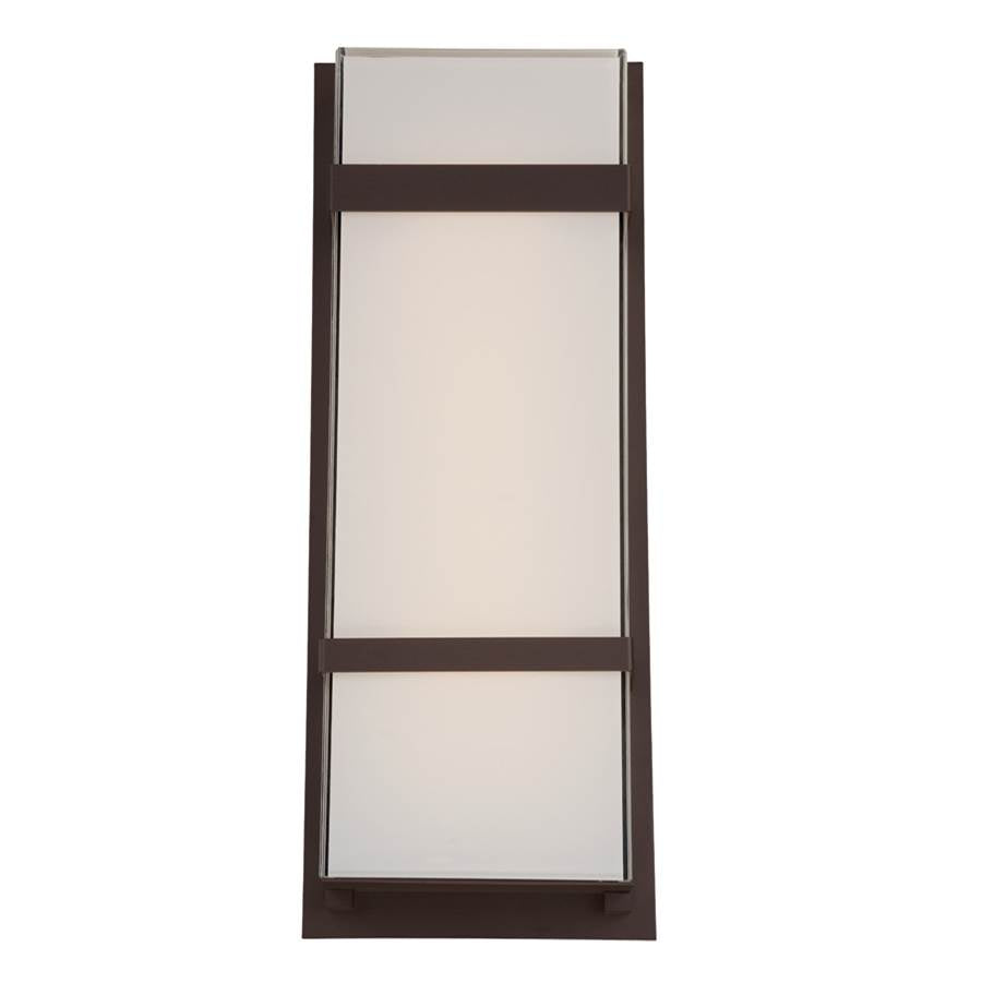 Modern Forms Phantom 21'' Led Outdoor Wall Sconce Light 3000k In Bronze