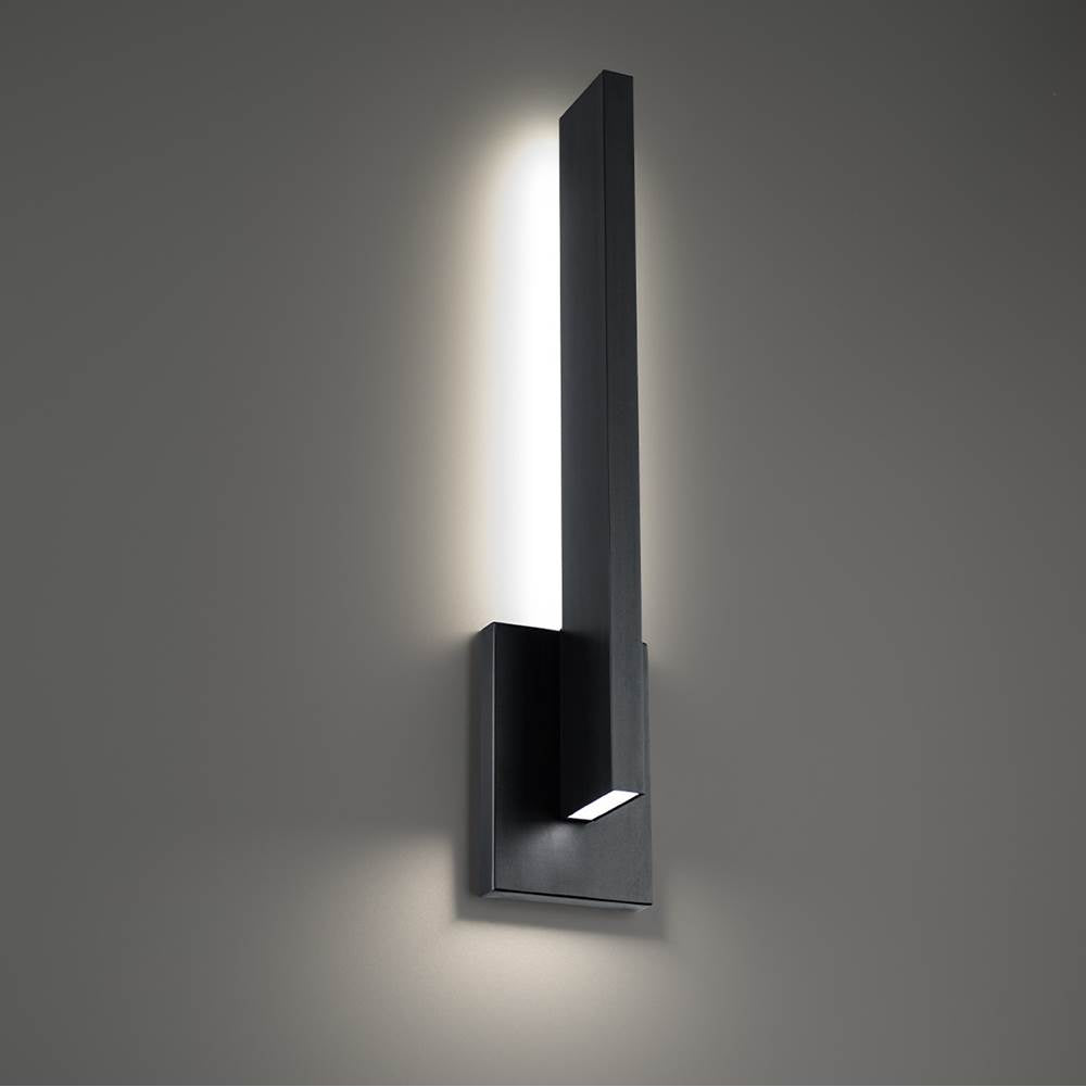 Modern Forms Mako 22'' Led Outdoor Wall Sconce Light 4000k In Black