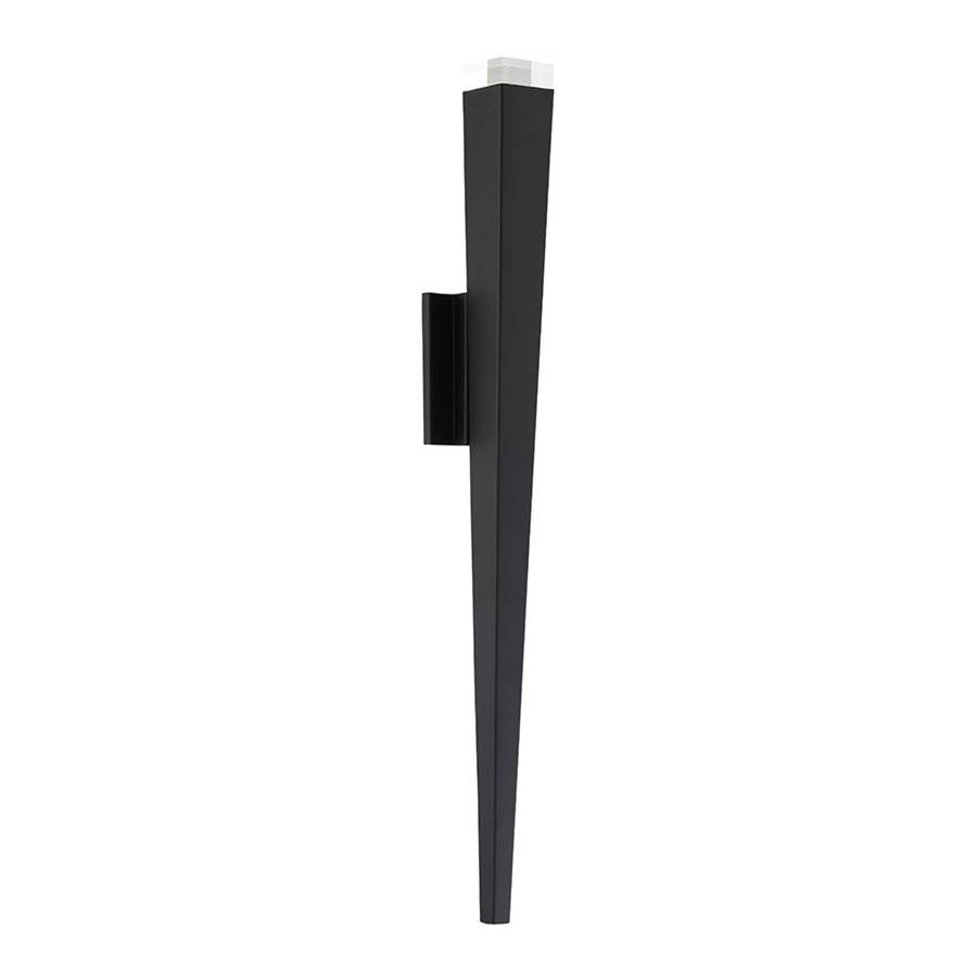 Modern Forms Staff 32'' Led Outdoor Wall Sconce Light 3500k In Black