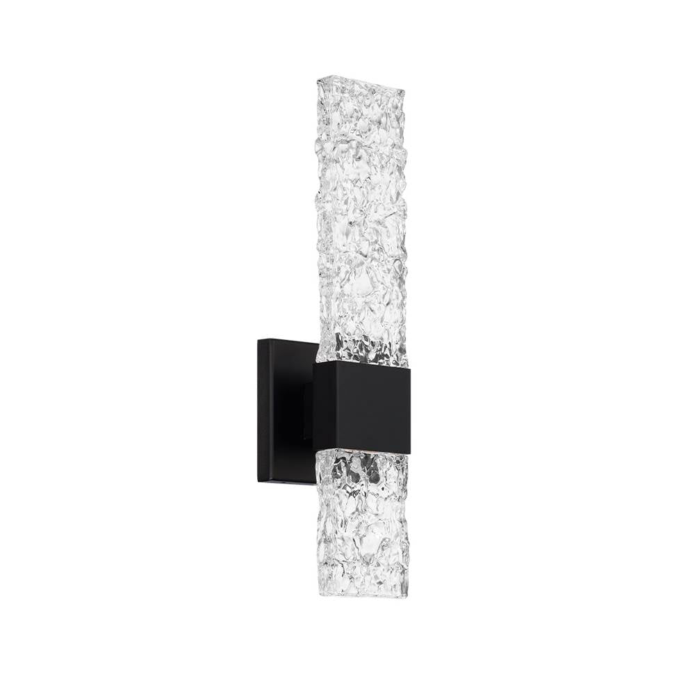 Modern Forms Reflect 18'' Led Outdoor Wall Sconce Light 3000k In Black