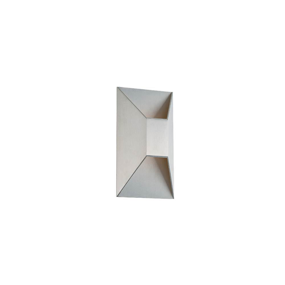 Modern Forms WS-W24110-30-AL Brushed Aluminum Maglev 10'' Led Outdoor Wall Sconce Light 3000k In Brushed Aluminum Image 1