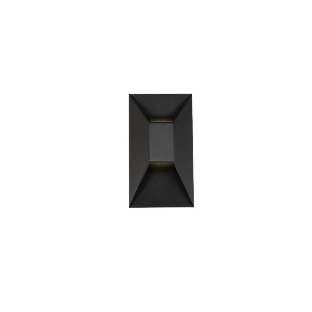 Modern Forms Maglev 10'' Led Outdoor Wall Sconce Light 3000k In Brushed Aluminum