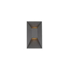 Modern Forms Maglev 10'' Led Outdoor Wall Sconce Light 3000k In Brushed Aluminum