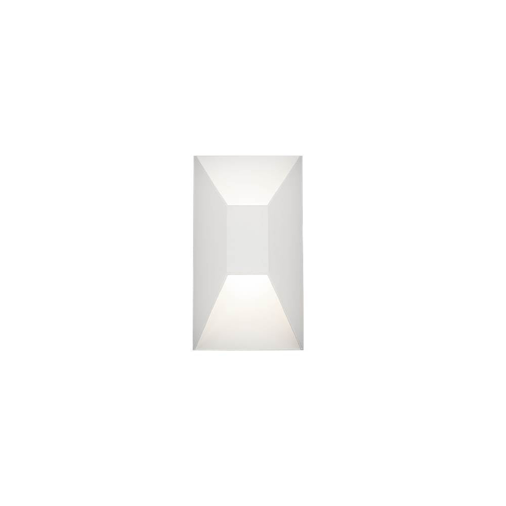 Modern Forms Maglev 10'' Led Outdoor Wall Sconce Light 3000k In Brushed Aluminum