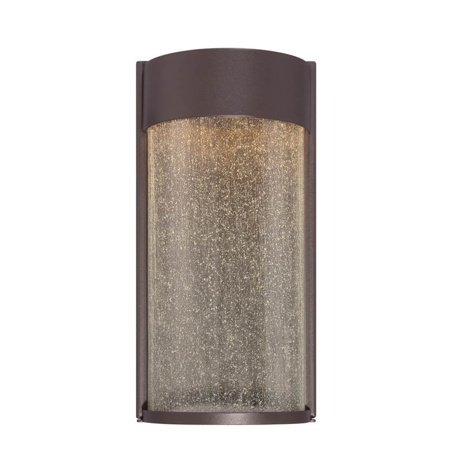 Modern Forms Rain 12'' Led Outdoor Wall Sconce Light 3000k In Bronze