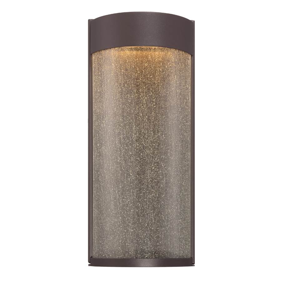 Modern Forms Rain 16'' Led Outdoor Wall Sconce Light 3000k In Bronze