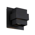 Modern Forms Pandora 7'' Led Outdoor Wall Sconce Light 3000k In Black