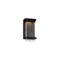 Modern Forms Vitrine 16'' Led Outdoor Wall Sconce Light 3000k In Black