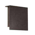 Modern Forms Square 10'' Led Outdoor Wall Sconce Light 3000k In Black
