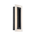 Modern Forms WS-W46817-BK Black Shadow 17'' Led Outdoor Wall Sconce Light 3000k In Black Image 1