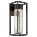Modern Forms Structure 16'' Led Outdoor Wall Sconce Light 3000k In Black