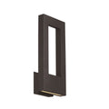 Modern Forms Twilight 21'' Led Outdoor Wall Sconce Light 3000k In Black