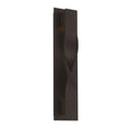Modern Forms Twist 20'' Led Outdoor Wall Sconce Light 3000k In Black