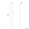 Modern Forms Midnight Outdoor Wall Sconce Light