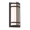 Modern Forms Skyscraper 27'' Led Outdoor Wall Sconce Light 3000k In Black