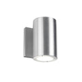 Modern Forms Vessel 6'' Led Outdoor Wall Sconce Light 3000k In Brushed Aluminum