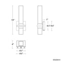 Modern Forms Cinaplex Wall And Bath Light