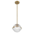 Minka-Lavery 10125-732 Legacy Brass Luniva 9'' 1-light Mini Pendant Image 7