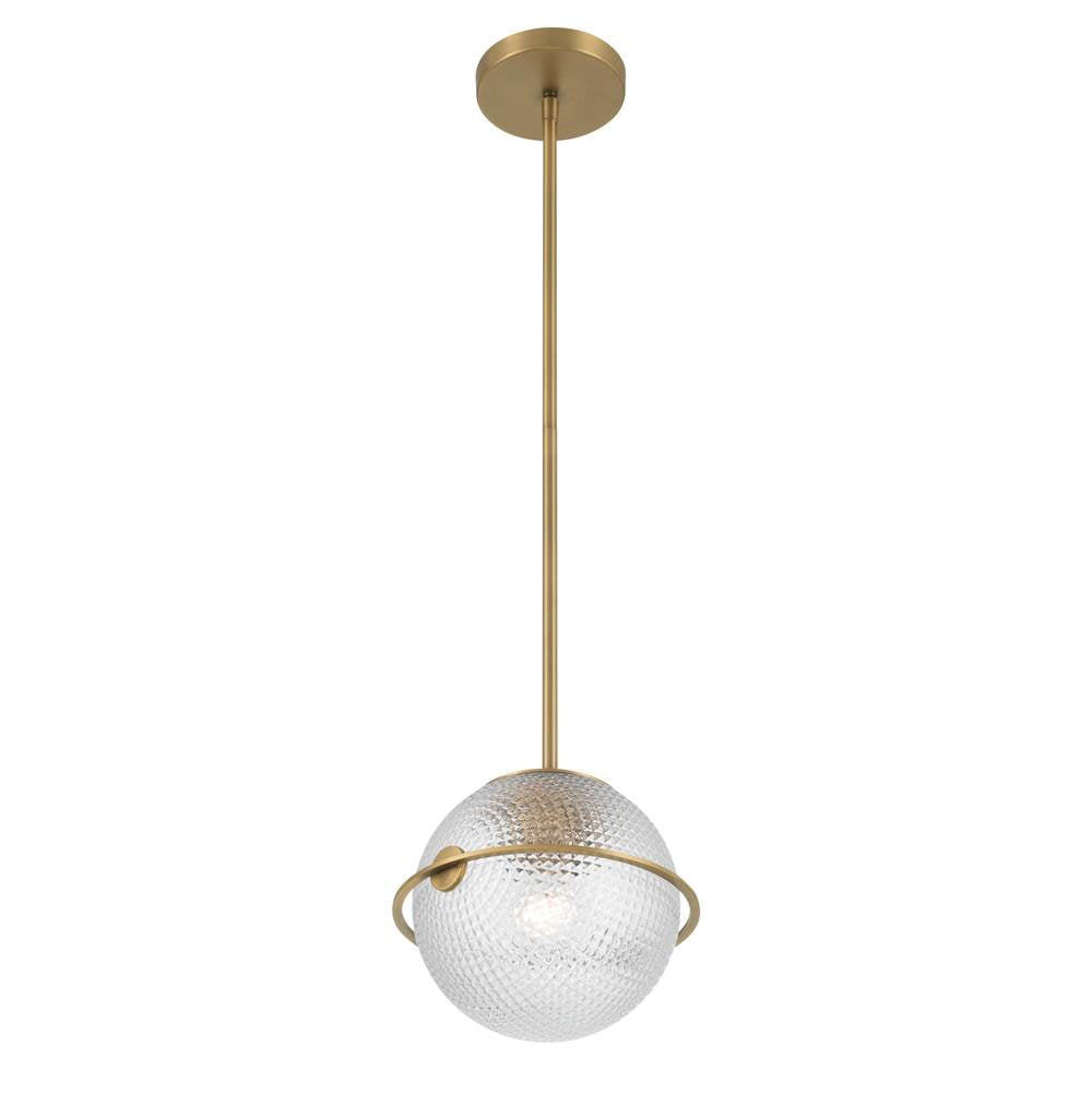 Minka-Lavery 10125-732 Legacy Brass Luniva 9'' 1-light Mini Pendant Image 7